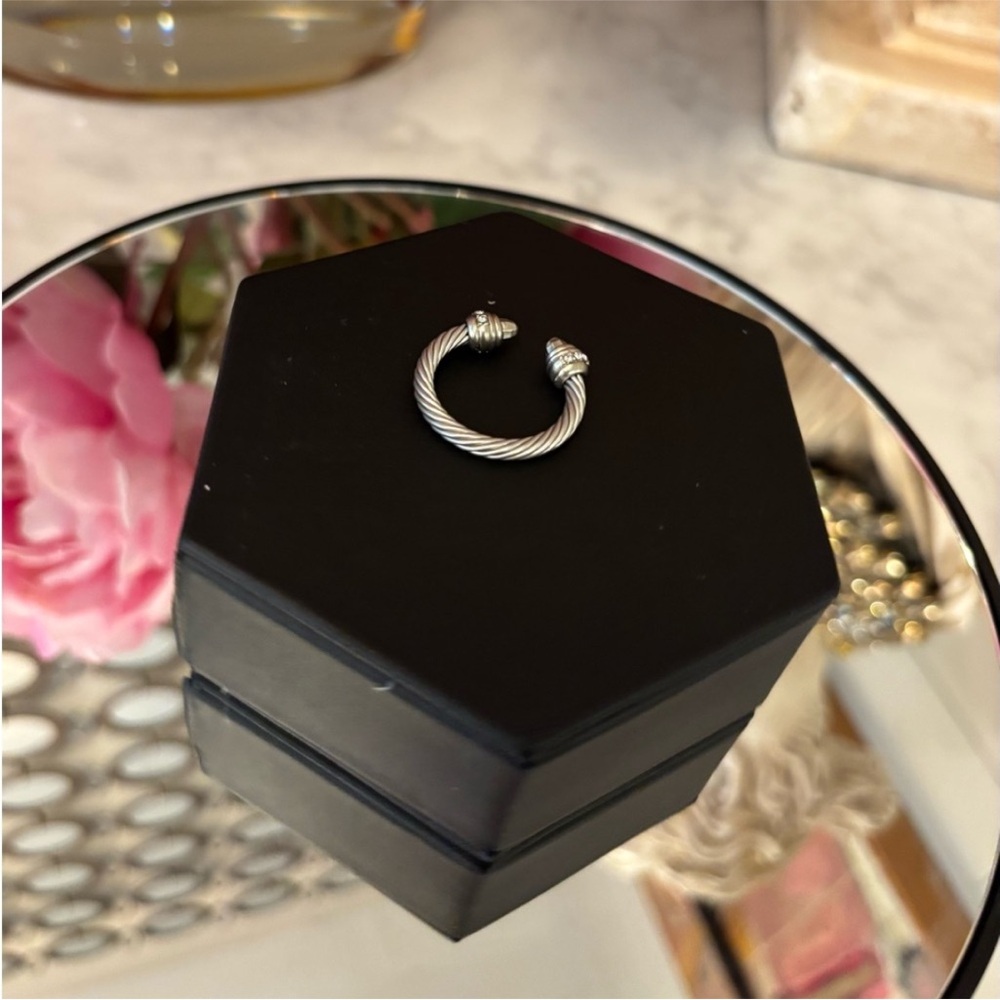 🌸Silver Twisted Knot Ring